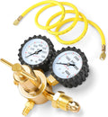 BETOOLL Nitrogen Regulator 0-800 PSI with 78.7in Hose - HVAC Purge