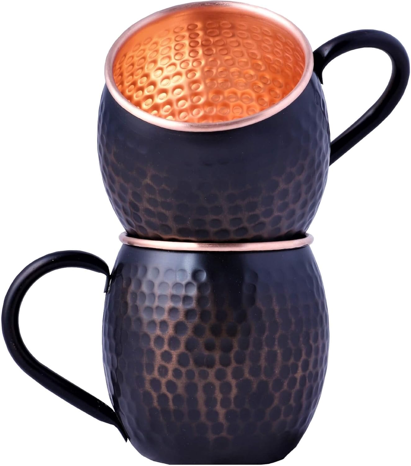 Authentic Copper Moscow Mule Mugs Set of 2 for Stylish Drinking