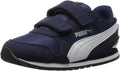 Unisex-Child ST Runner Hook and Loop Sneaker - Durable Leather Fit