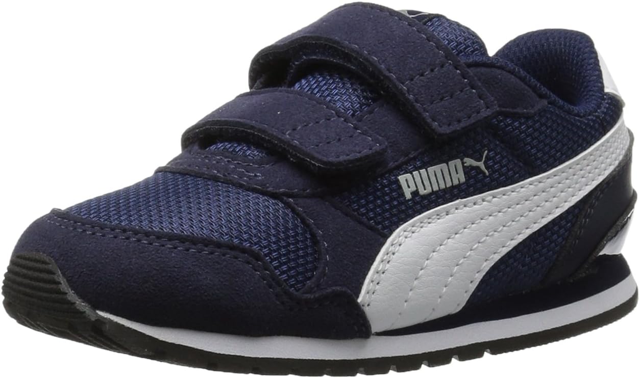 PUMA Unisex-Child St Runner Hook and Loop Sneakers for Kids