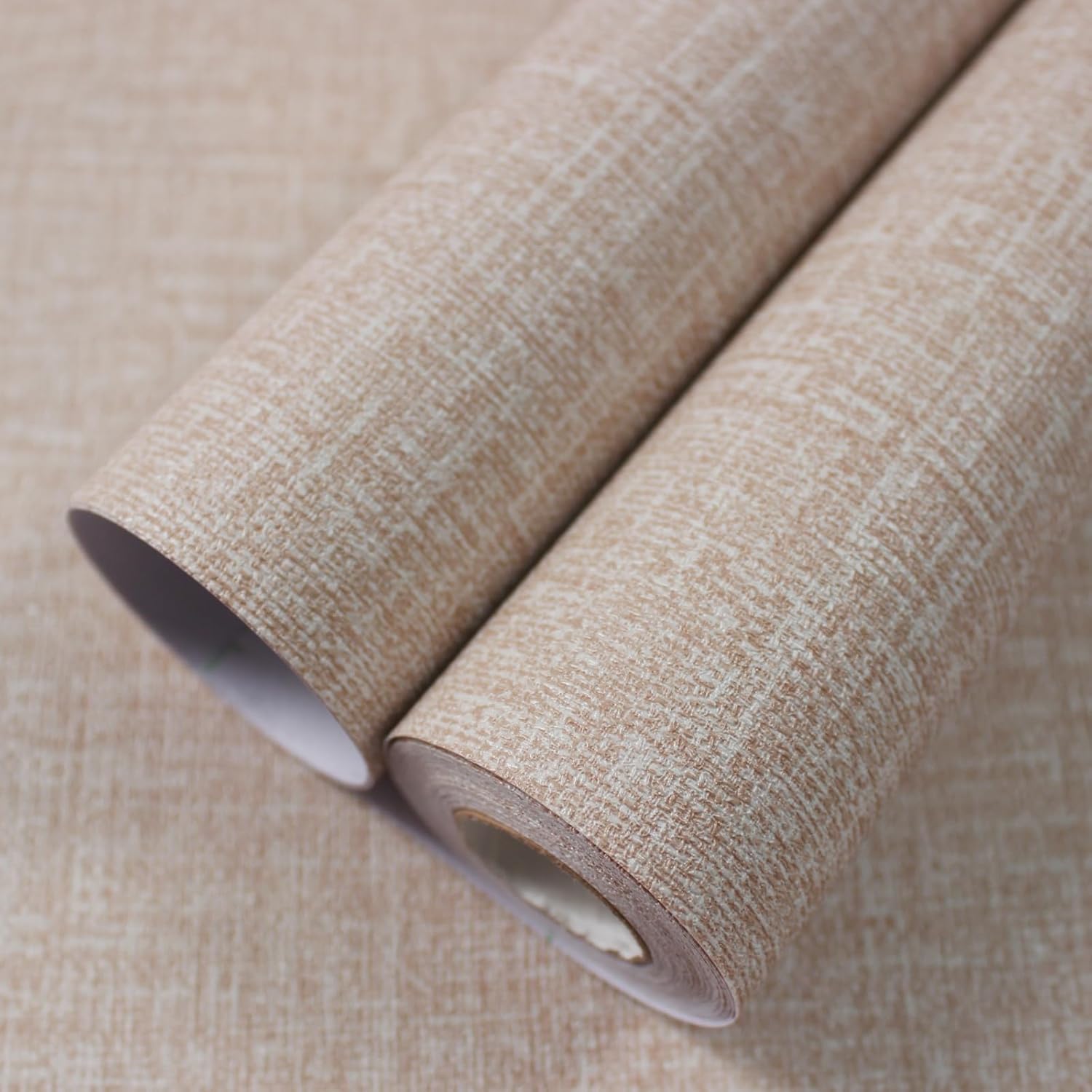 WADILE Grasscloth Peel and Stick Wallpaper for Chic Decor