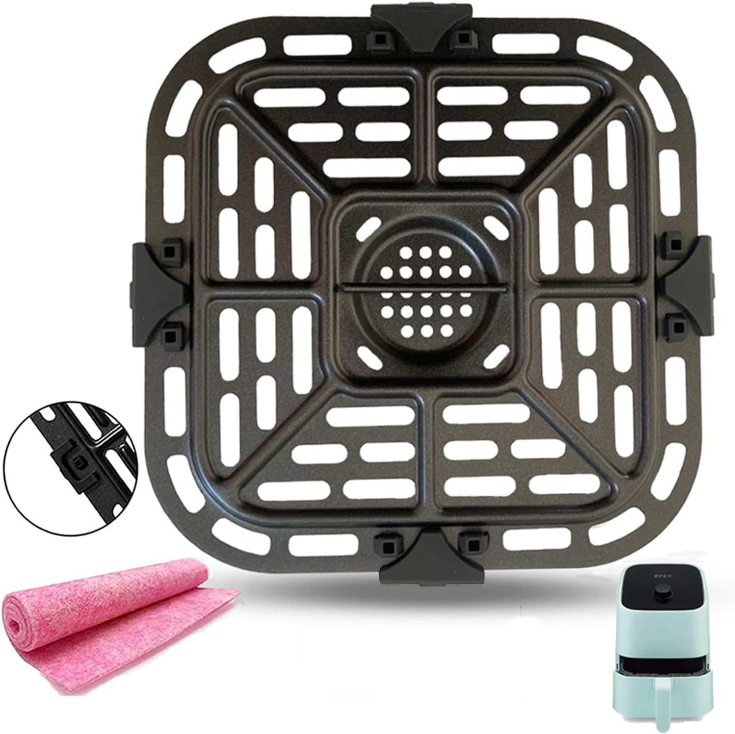 Upgrade Your Air Fryer with Grill Rack Insert!