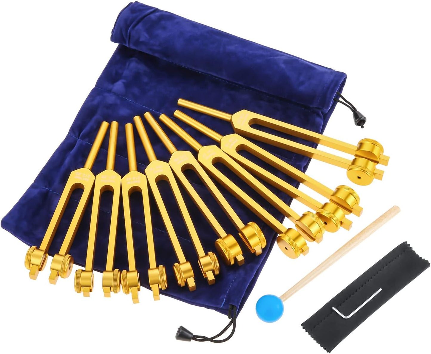 Chakra Tuning Forks Set for Healing and Relaxation