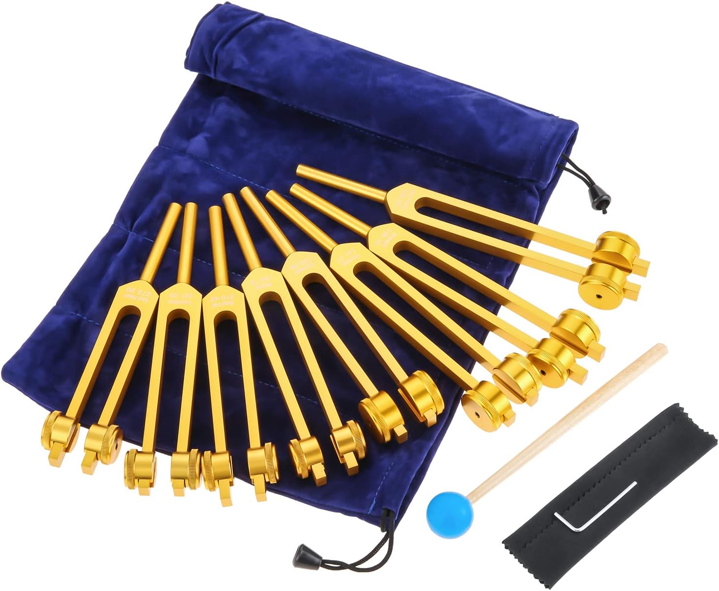 Chakra Tuning Forks Set for Healing and Relaxation