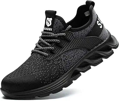 SUADEX Steel Toe Shoes for Men - Indestructible Work Sneakers