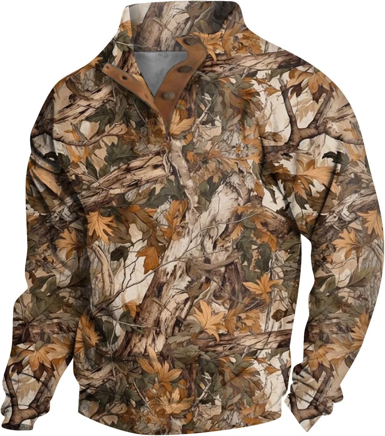 Camouflage Training Sweatshirt for Outdoor Performance