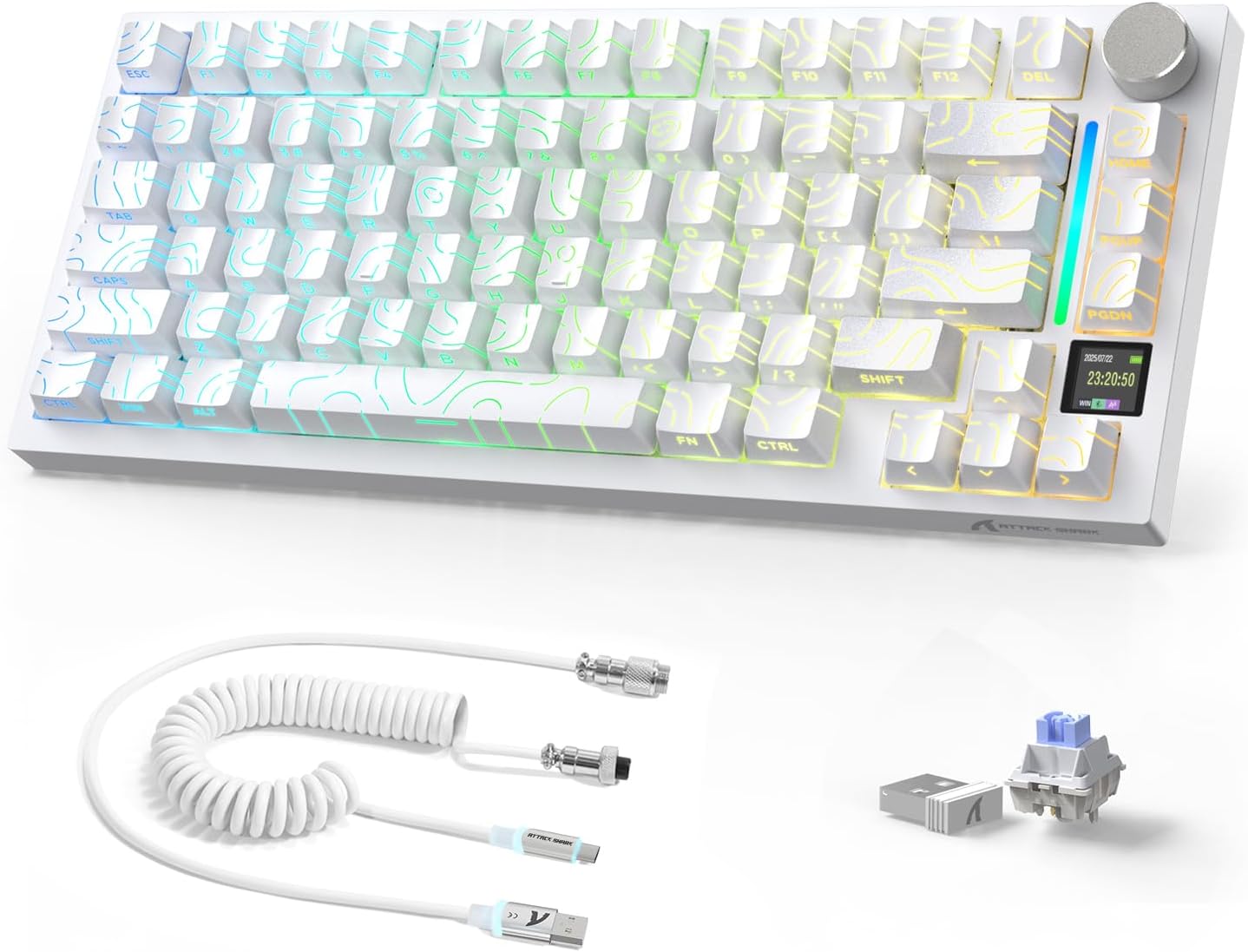 Attack Shark X820Ultra Wireless Mechanical Gaming Keyboard Review