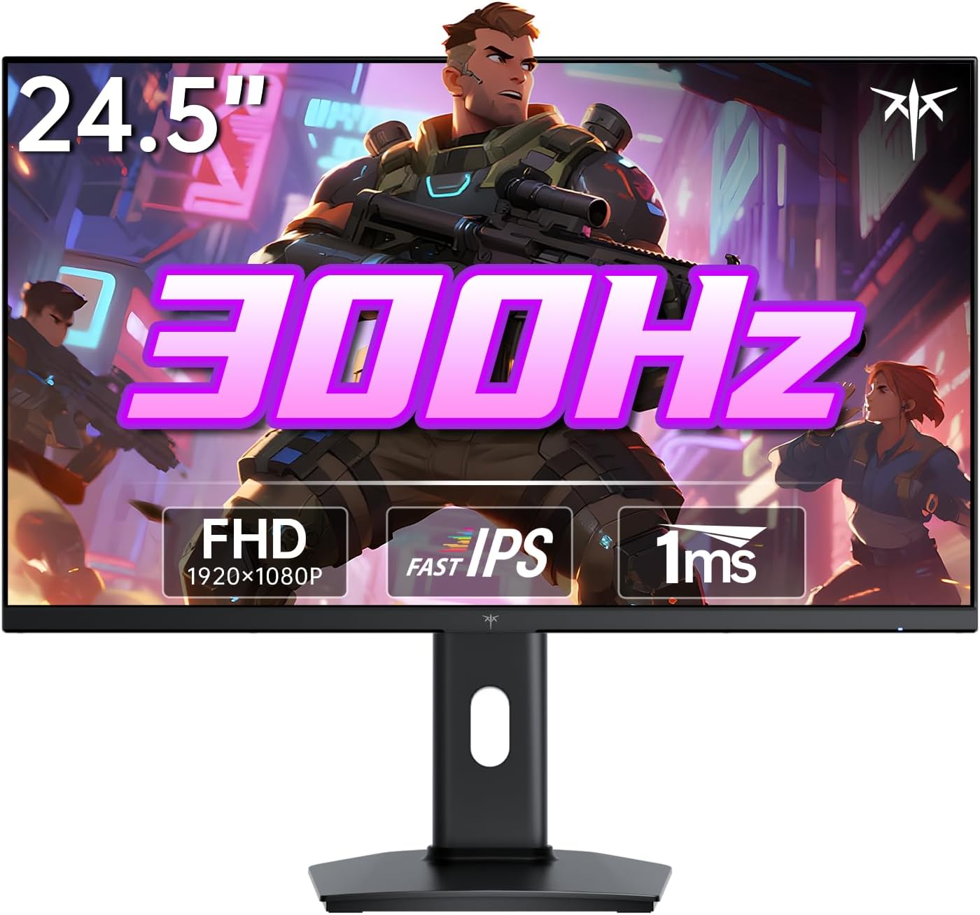 KTC 24.5 Inch 300Hz Gaming Monitor with Fast IPS and HDR