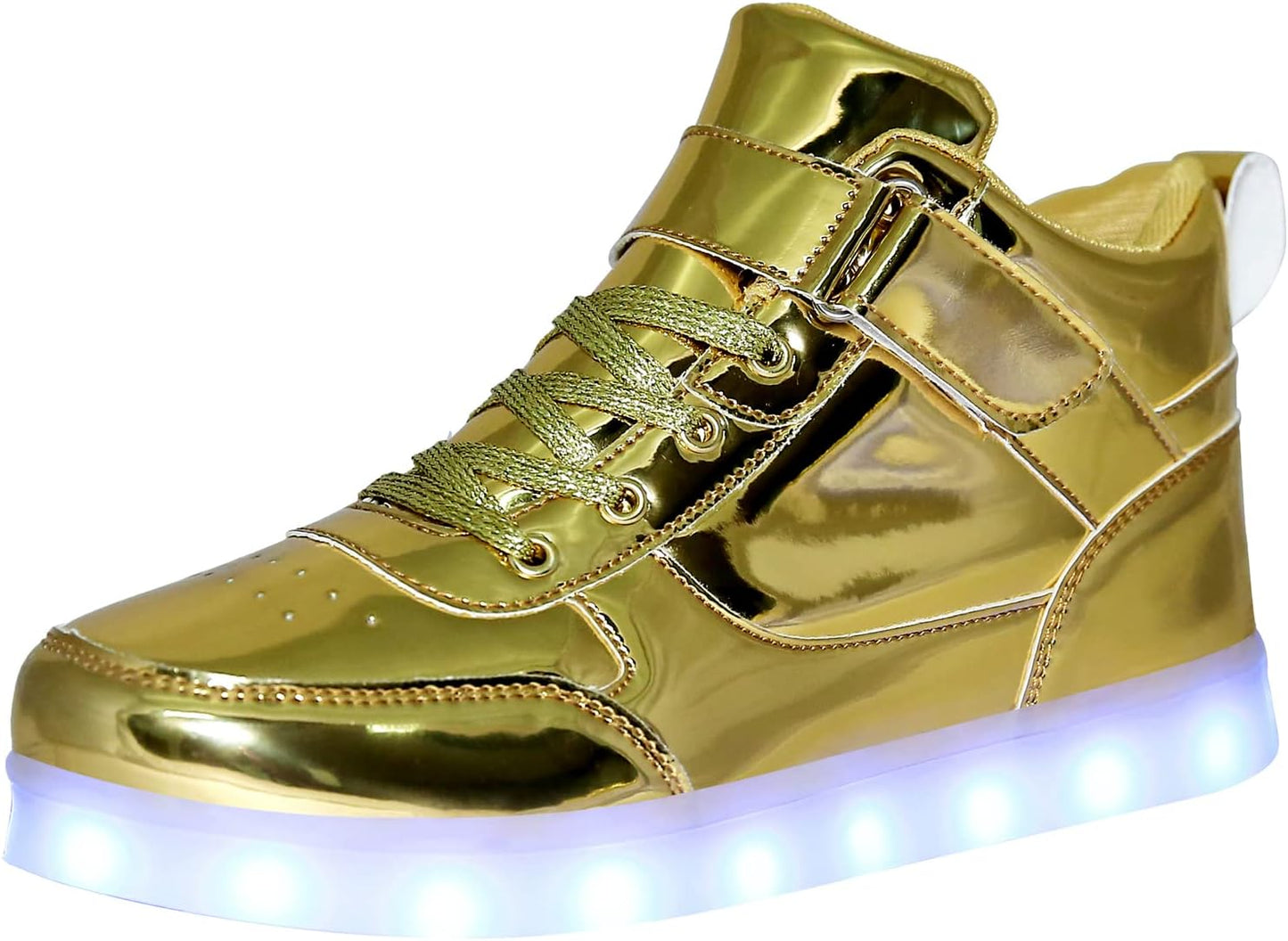LED Light Up High Top Sneakers for Couples - USB Charging Fun