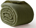 All-Season Queen Muslin Blanket Made from 100% Cotton for Comfort