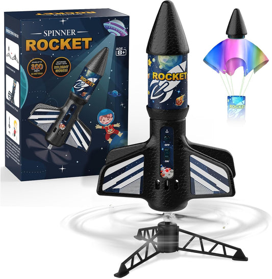 Motorized Air Rocket Toy: Launch Up to 200 ft!