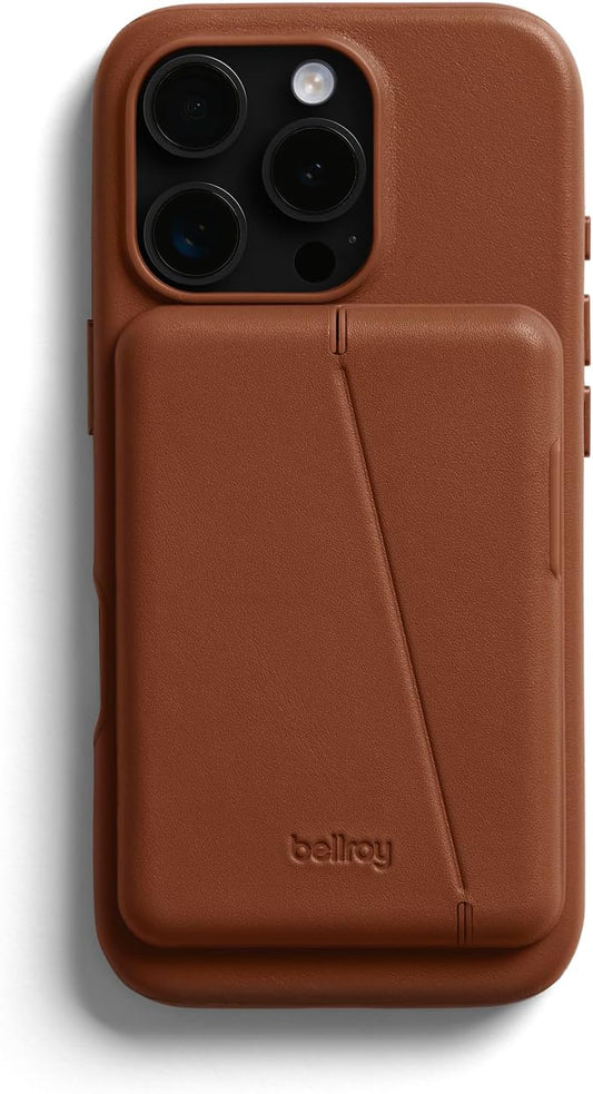 Bellroy Mod Phone Case and Wallet for iPhone 16 Pro - Sienna