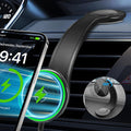 Magnetic Wireless Car Charger 15W Fast Charging - Adjustable 360 Arm