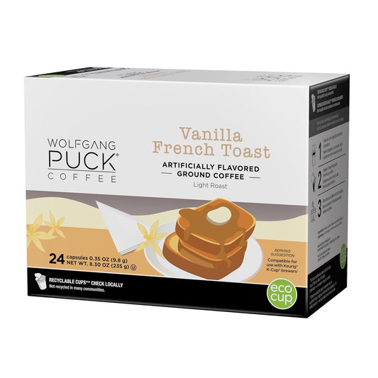 Wolfgang Puck Vanilla French Toast K-Cups 24ct