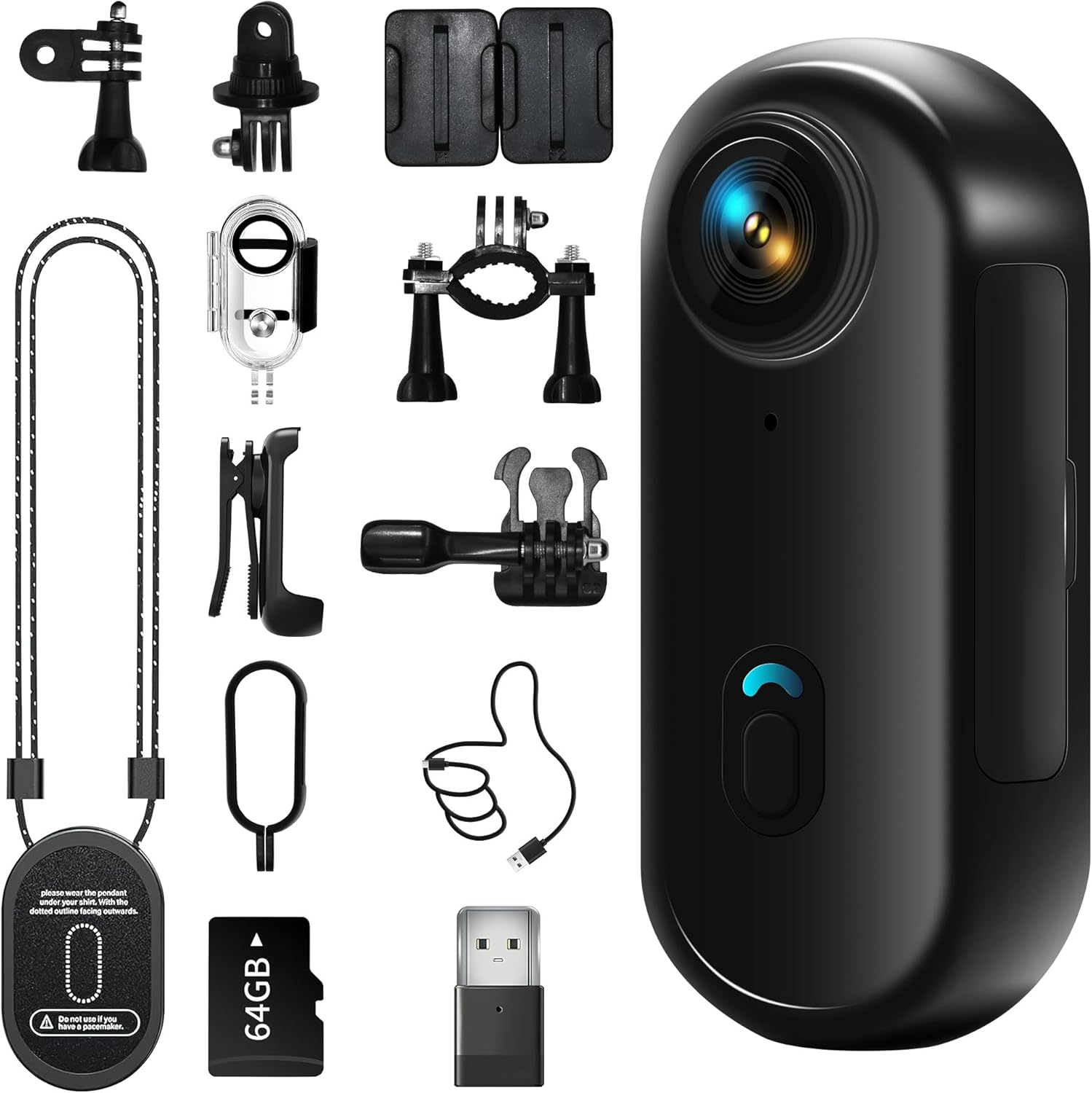 Premium 4K Body Cam: Hands-Free Recording