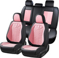 Coverado Seat Covers Full Set - Waterproof Nappa Leather Seat