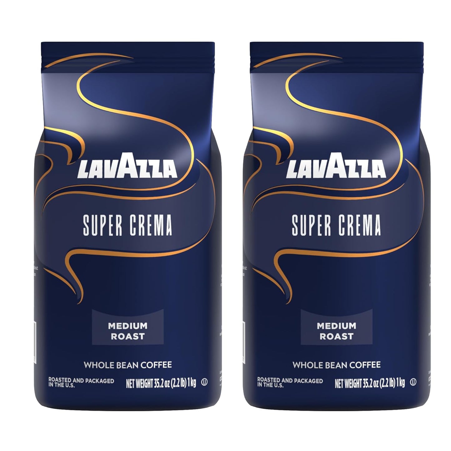 Lavazza Super Crema Espresso Whole Bean Coffee for Perfect Brews