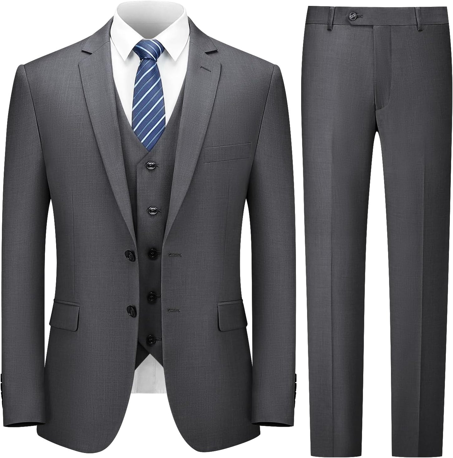 Cooper & Nelson 3 Piece Mens Suit Set for Every Occasion