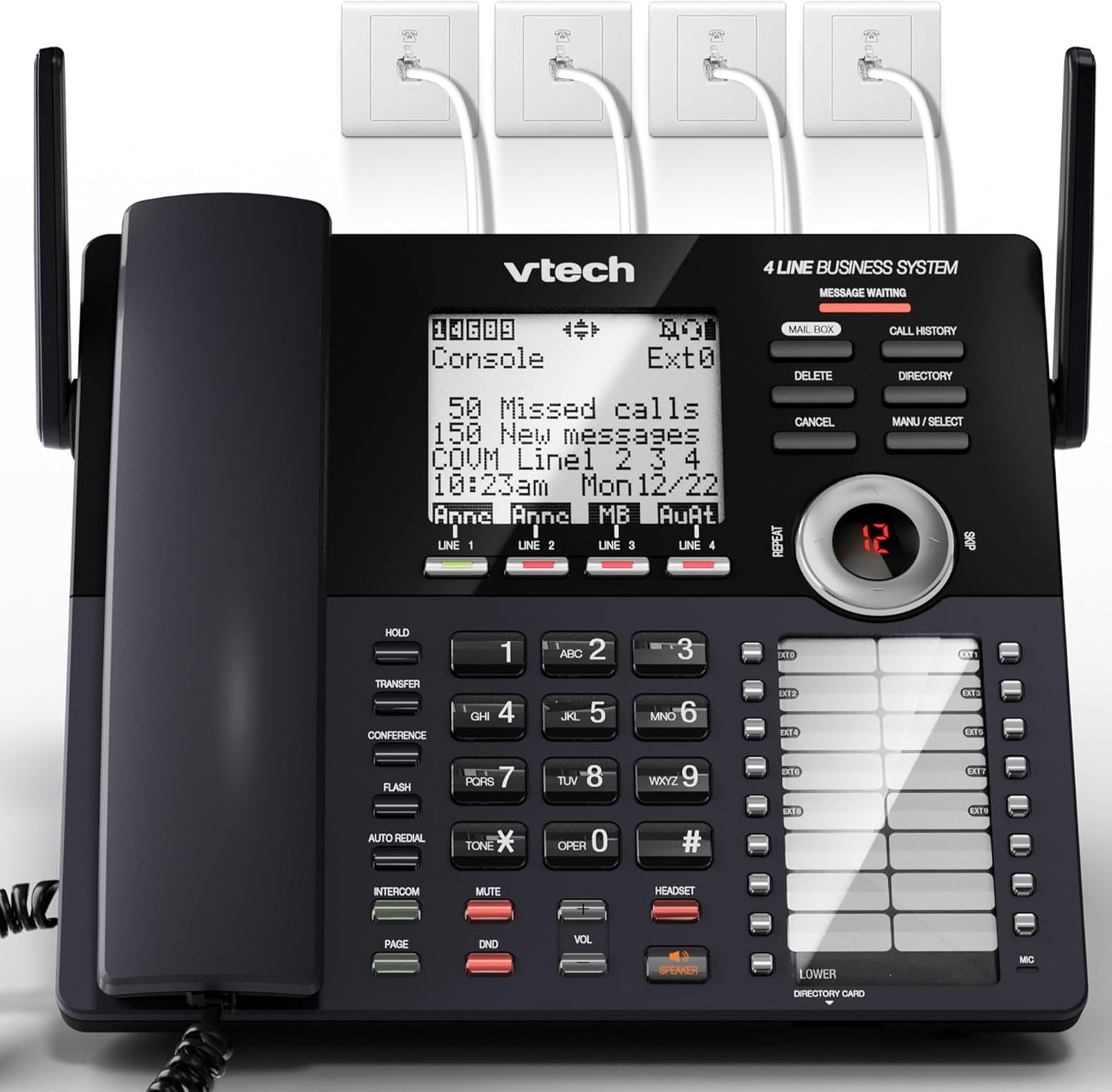 VTech AM18447 4-Line Expandable Office Phone System Review