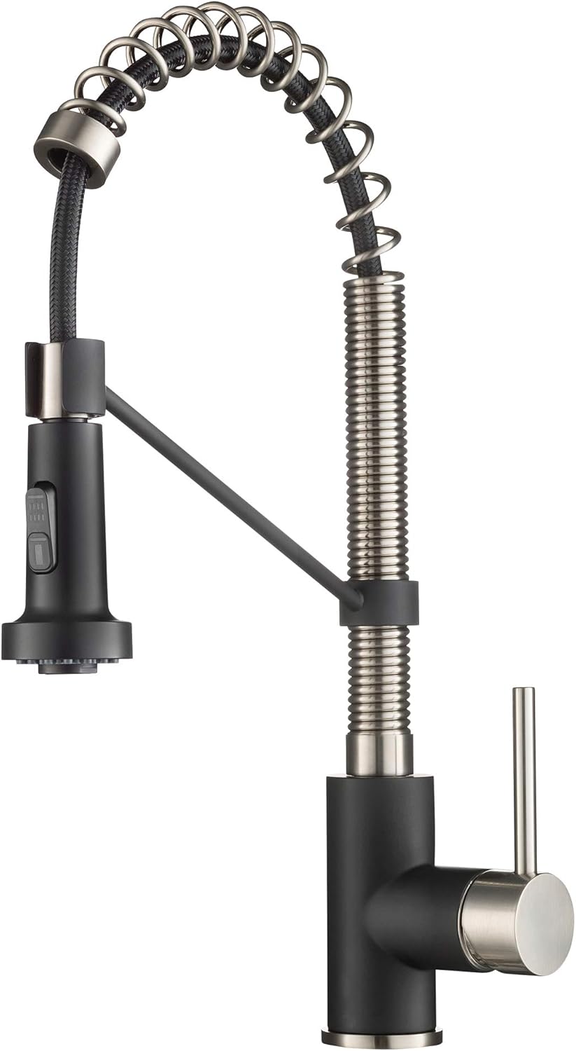 KRAUS Bolden 18-Inch Pull-Down Kitchen Faucet with Sprayer
