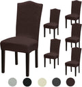 Stretch Dining Room Chair Covers Set of 6 for Stylish Protection