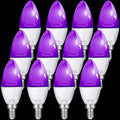 Retisee LED Halloween Black Light Bulbs for Neon Party Supplies