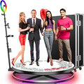 360 Photo Booth Machine with Ring Light - Slow Motion 360 Spin Booth