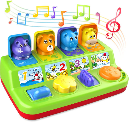 Duchong Interactive Pop Up Toy: Music & Light Fun!