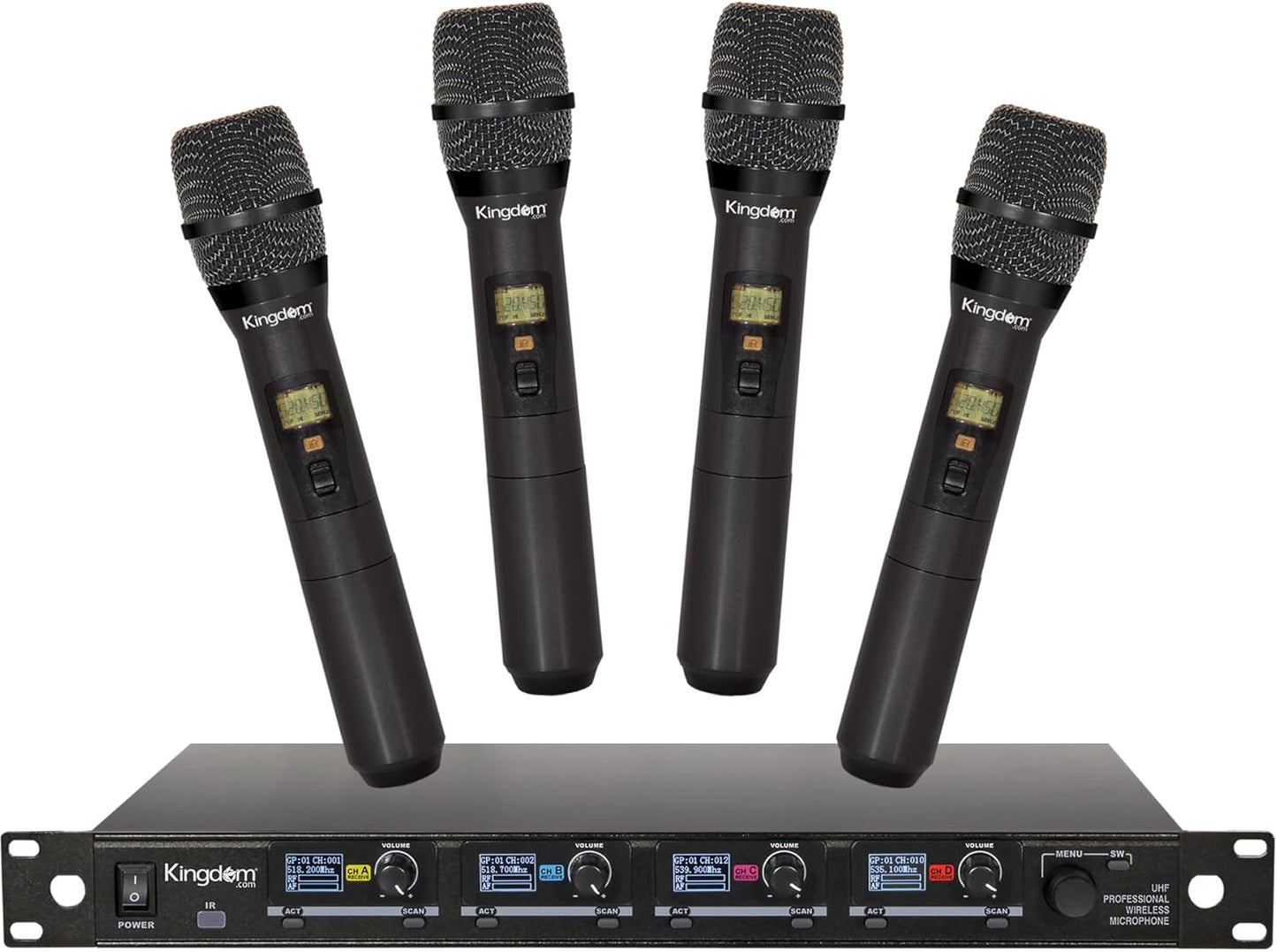 Kingdom SYSV52 4 Handheld UHF Wireless Microphone System Review