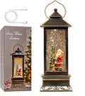 12ft Christmas Snow Globe Lantern with Santa and Rabbit - Musical LED