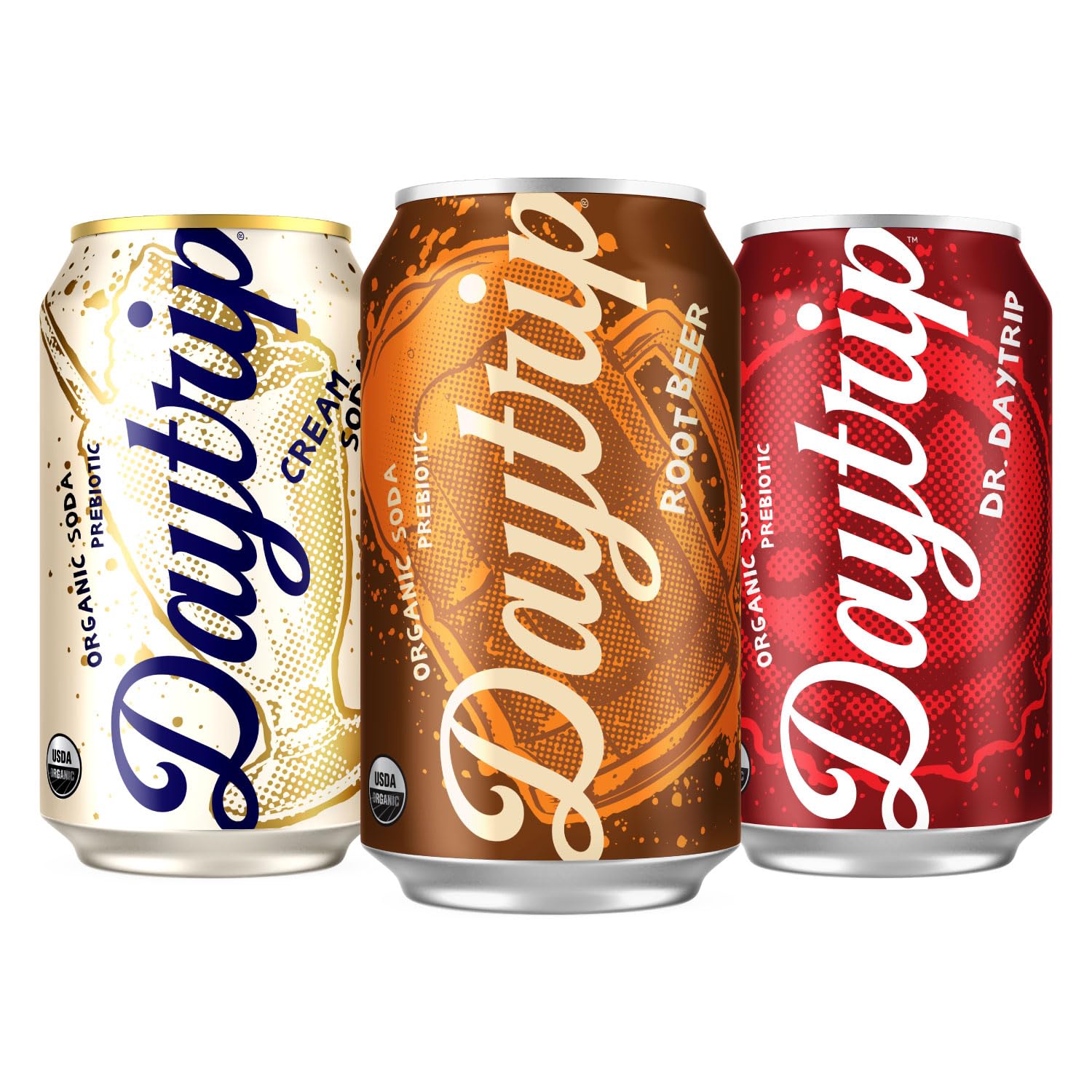 Daytrip Organic Prebiotic Soda for Gut Health & Digestion