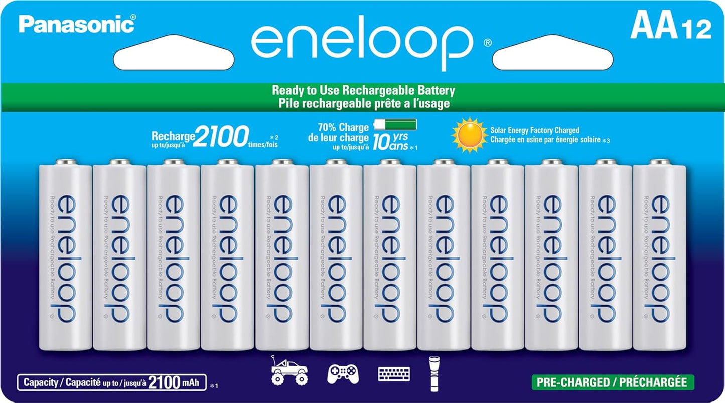 Eneloop AA Rechargeable Batteries for Long Lasting Performance