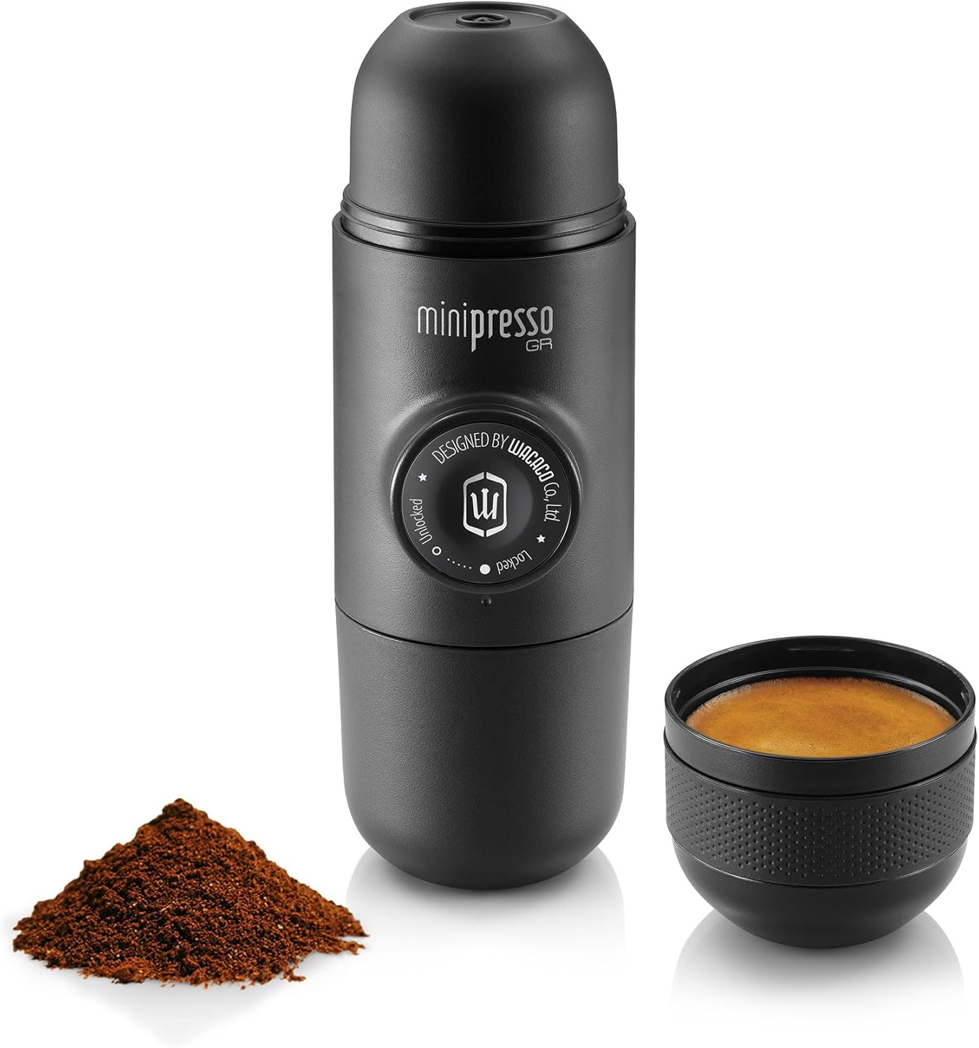 Portable Espresso Machine for Ground Coffee Lovers on the Go