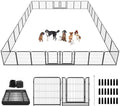 Dog Playpen Outdoor Extra Wide 32 Piece Panels 40in Height - Portable