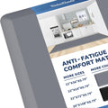 Kitchen Mat Cushioned Anti Fatigue Rug 30in x 108in - Comfortable