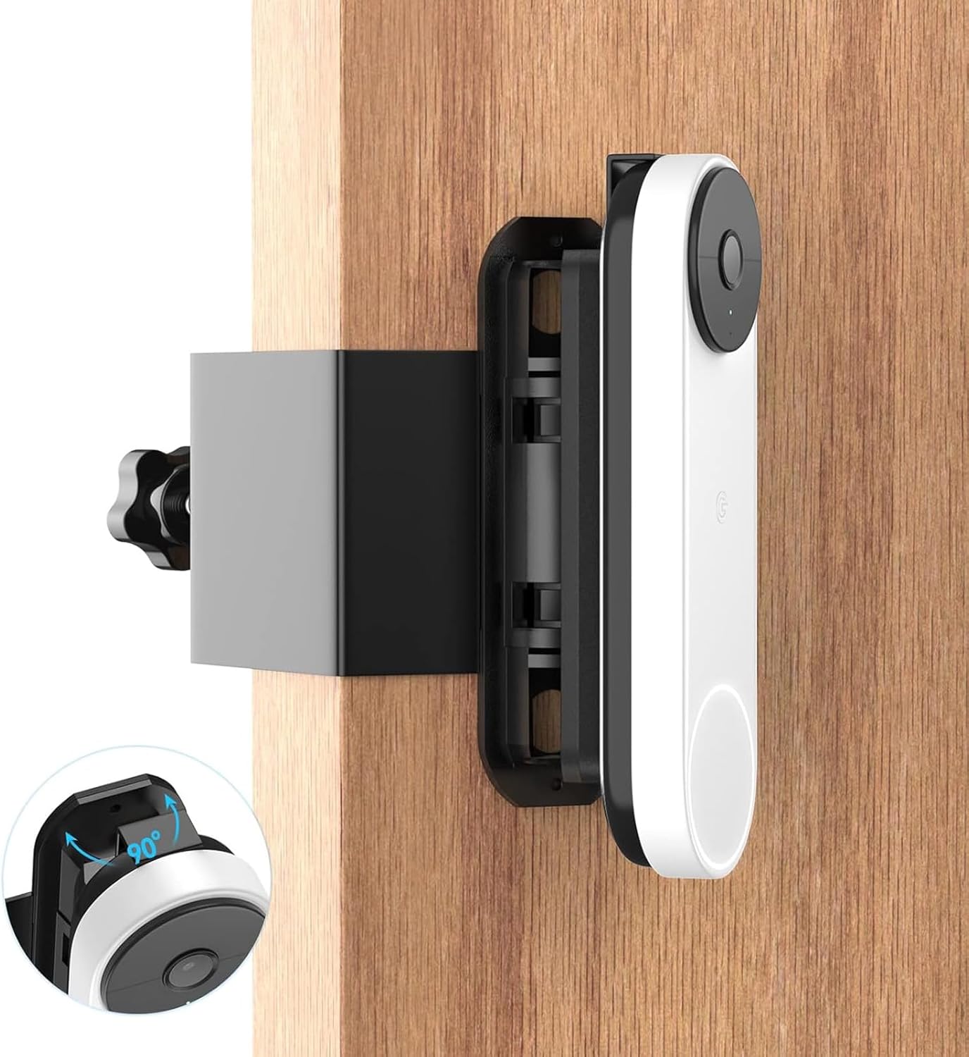 No-Drill Anti-Theft Mount for Google Doorbell - Borcorz
