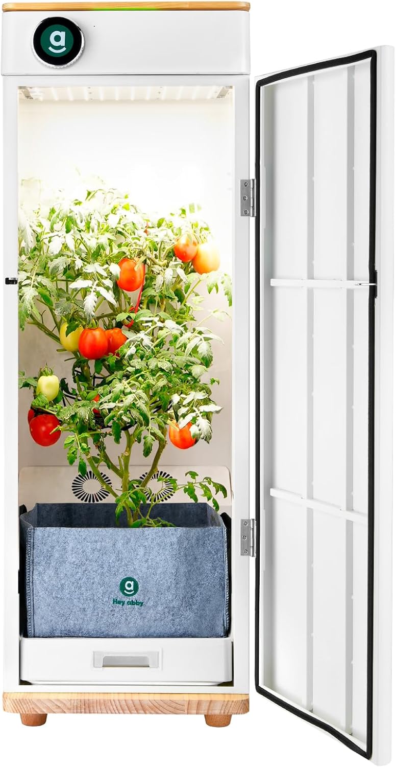 Automated Indoor Grow Tent with Full Spectrum LEDs