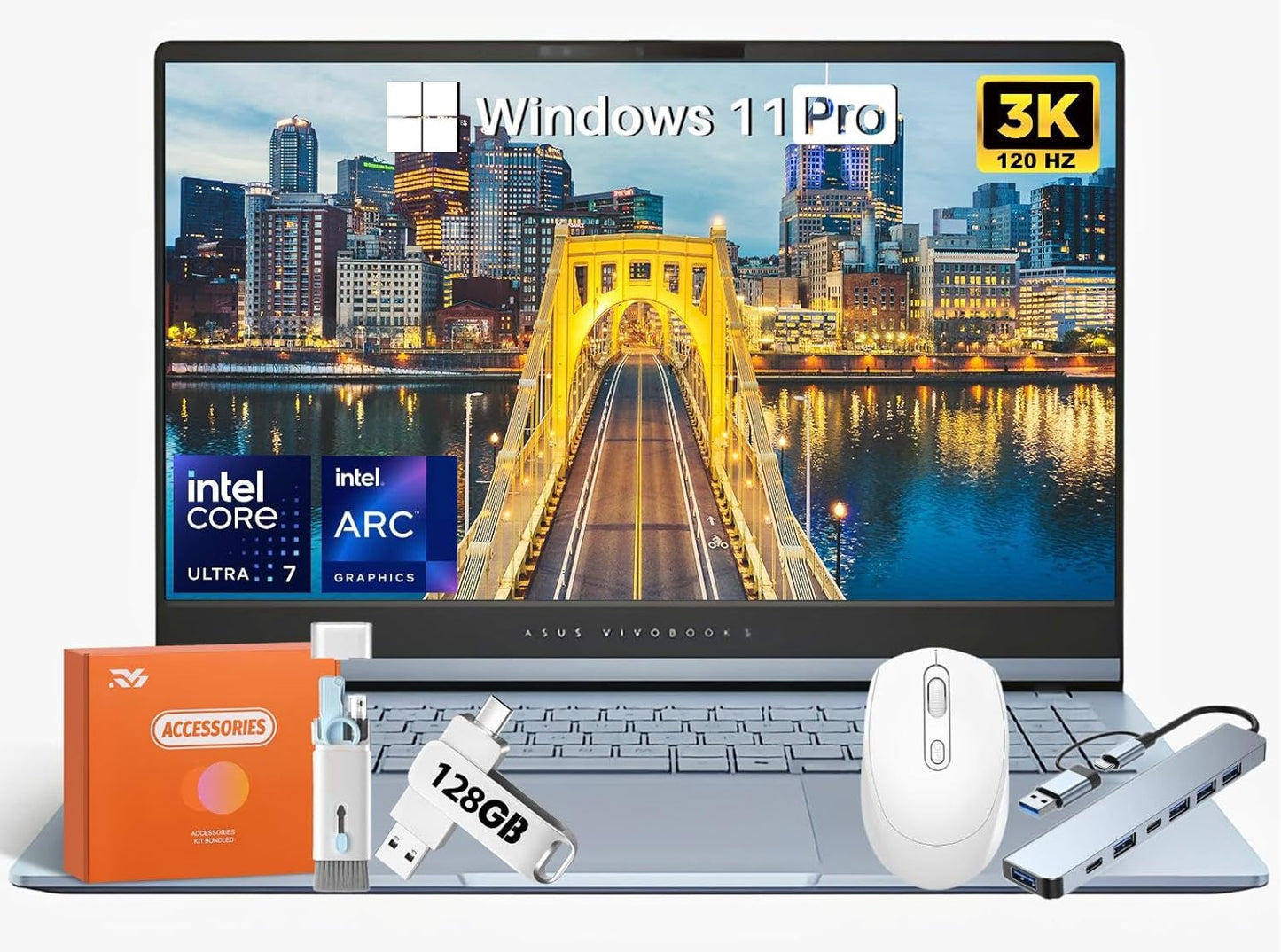 ASUS Vivobook S 15 Slim OLED Laptop with Stunning 3K Display