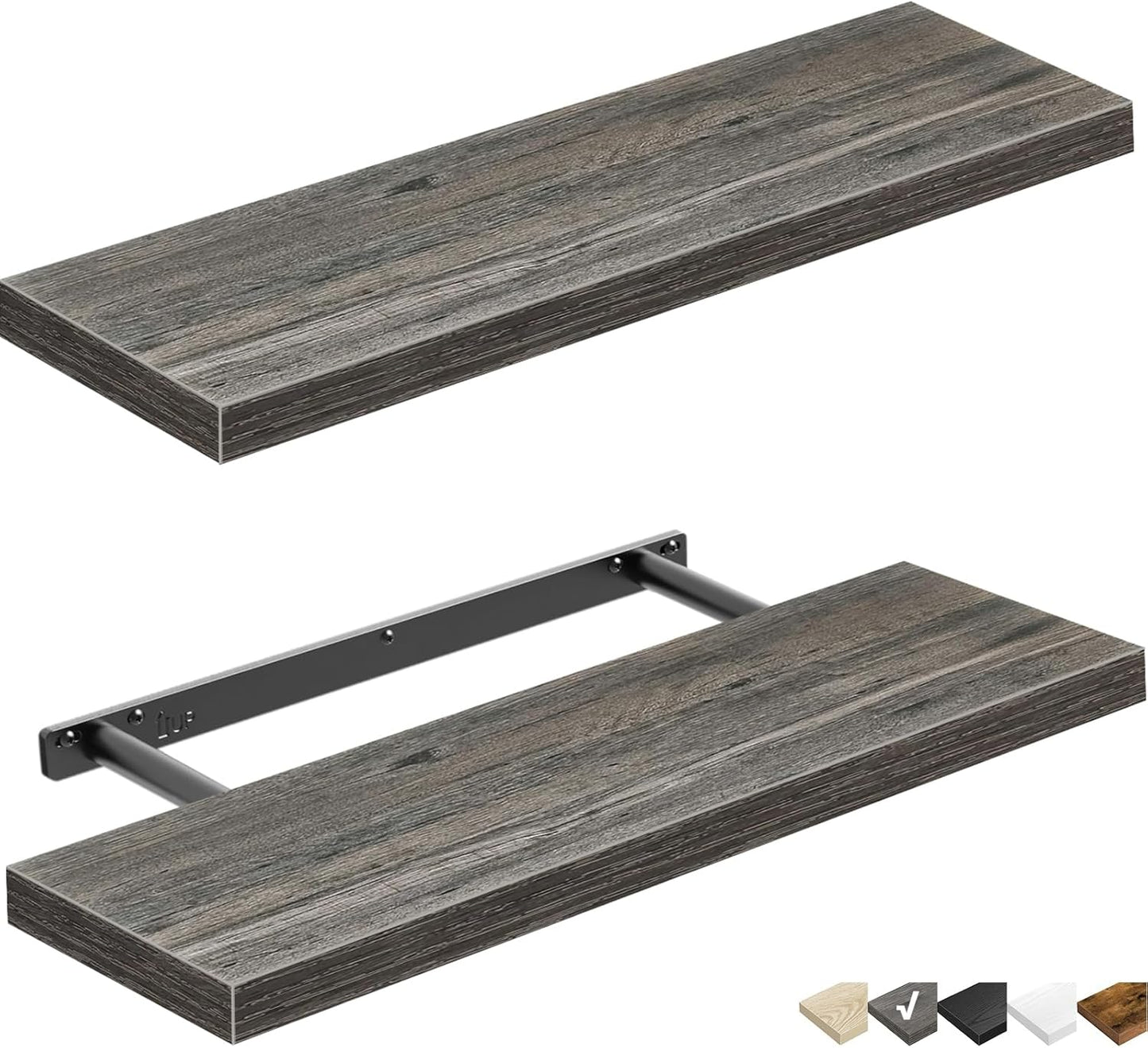 QEEIG Floating Shelves for Wall - Stylish Home Decor Solution
