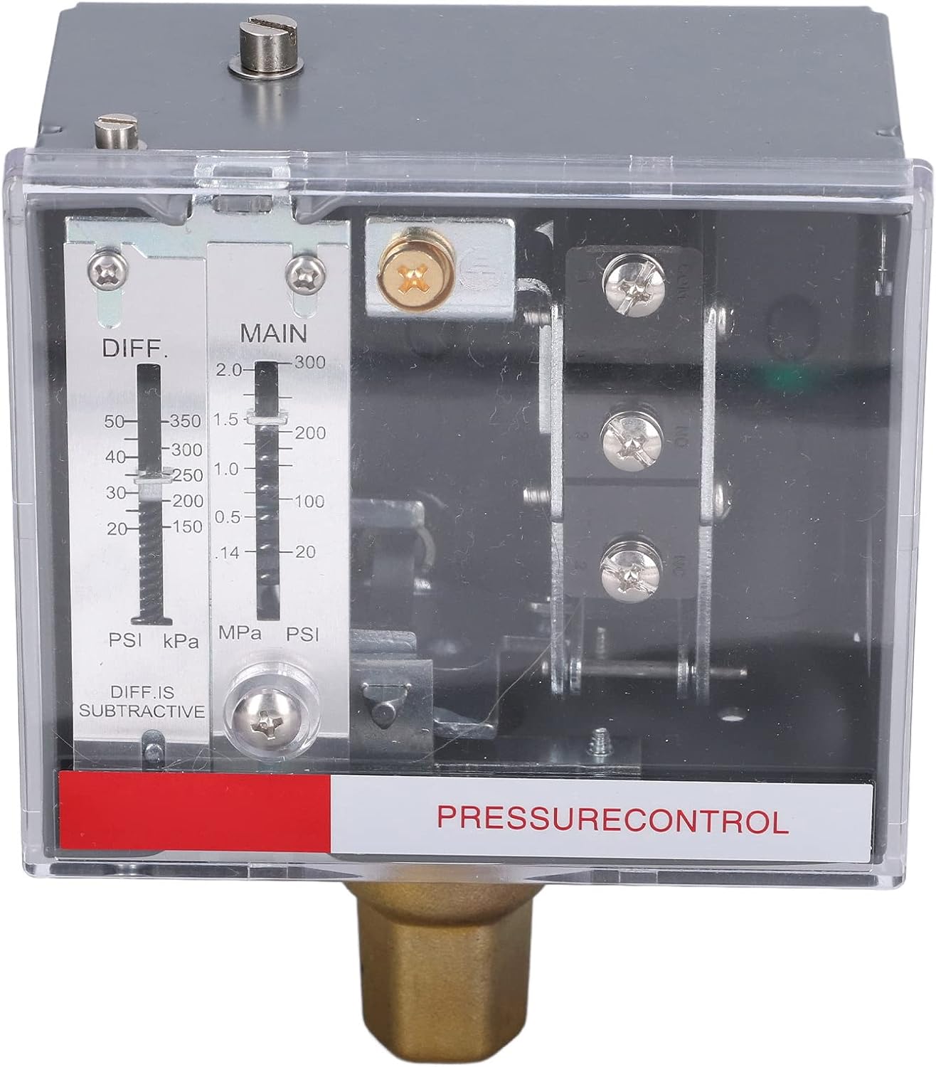 Adjustable Steam Pressure Switch - Efficient Control!