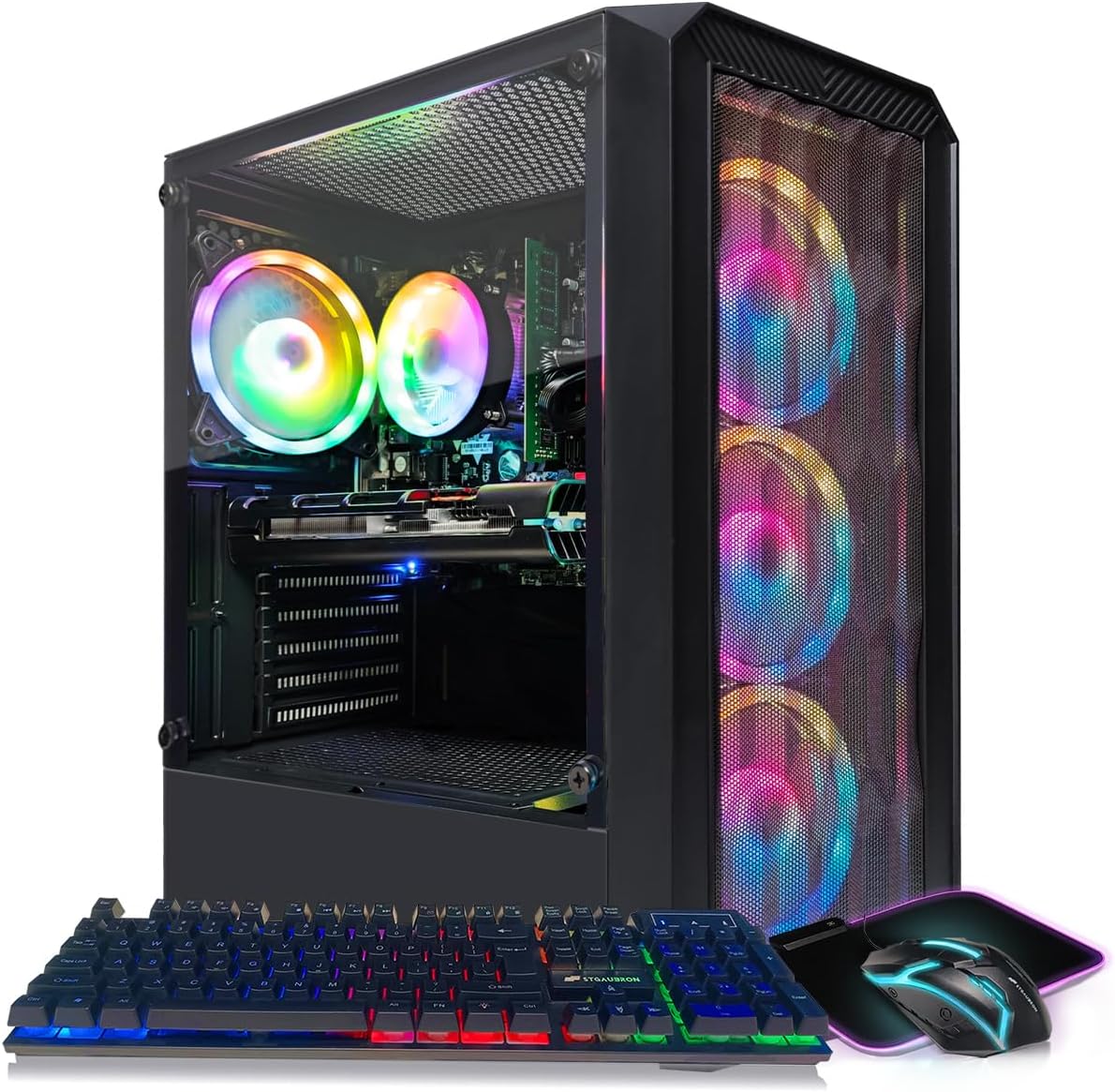 STGAubron Gaming PC: RTX 2060, Core i7, 16GB RAM, 512GB SSD