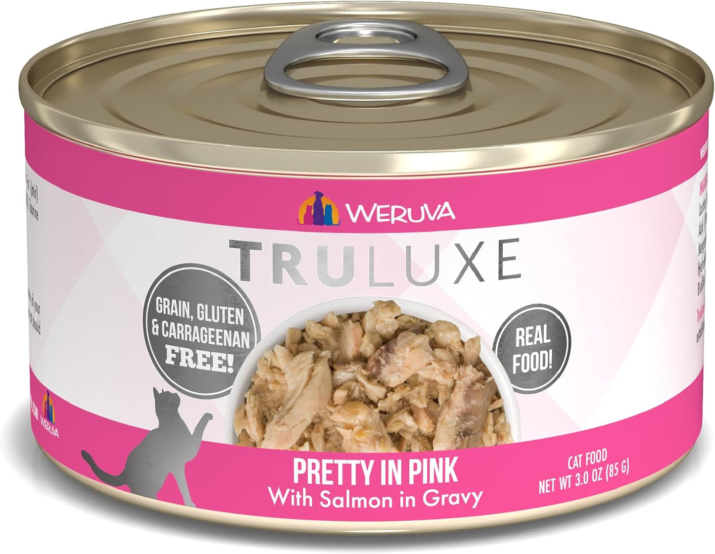 Weruva TruLuxe Cat Food with Wild-Caught Salmon in Gravy