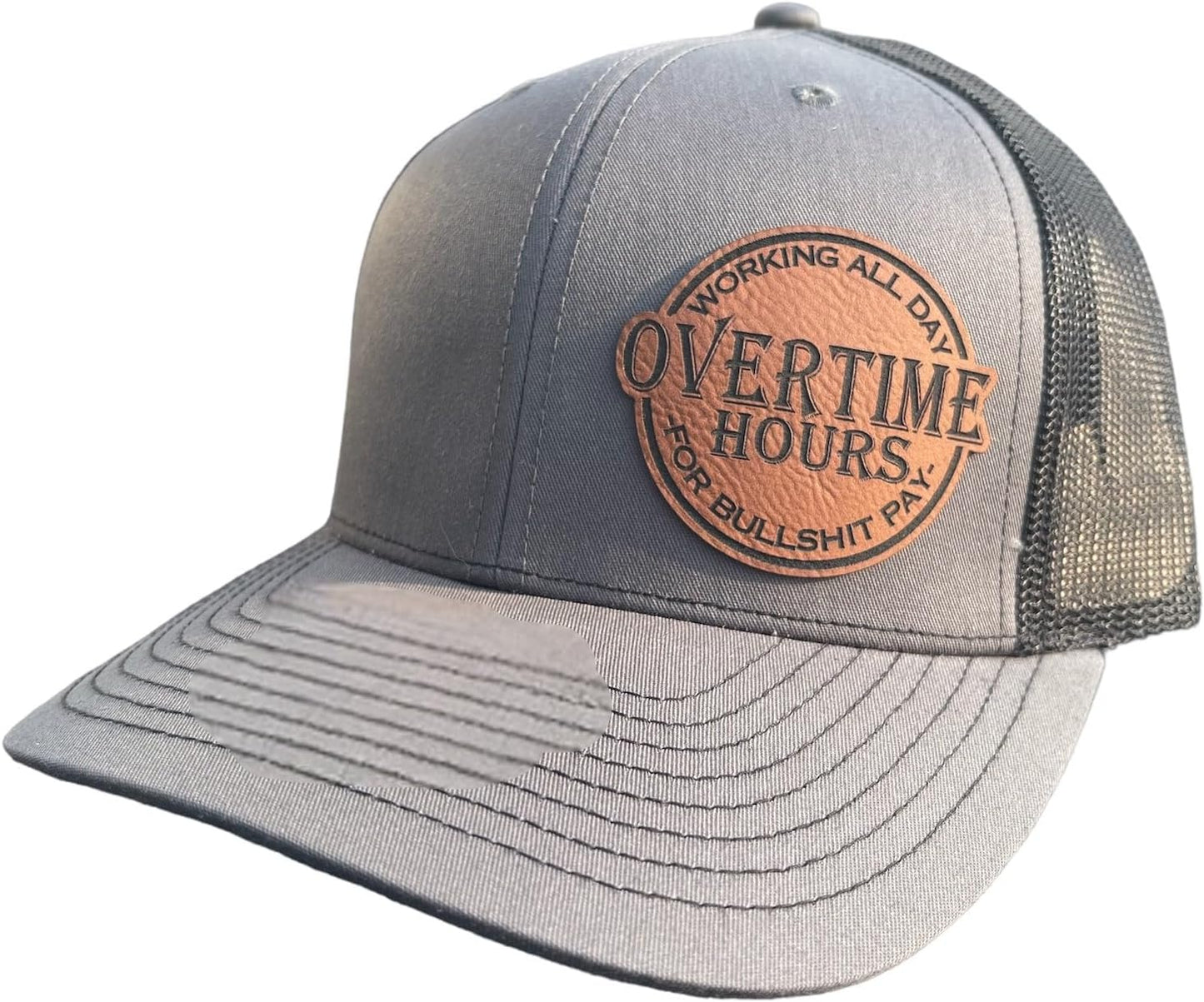 Oliver Anthony Overtime Hours Hat for Blue Collar Workers