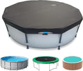 12 Ft Winter Pool Cover for Above Ground Round Pools - Easy Install