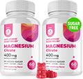Magnesium Gummies Sugar-Free for Calm Sleep and Relaxation