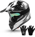 TCMT DOT Youth Dirt Bike Helmet for Kids - Safe Lightweight Shell