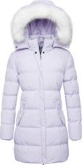 WenVen Women's Winter Thicken Puffer Coat Warm Jacket with Removable