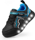 Toddler Light Up Shoes LED Flashing Breathable Running Sneakers YESKIS