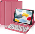 D DINGRICH iPad 9th Gen Case with Keyboard 10.2 in - Slim Detachable