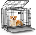 Dog Crate for Medium Dogs 30 in Metal Kennel - Durable Indoor Cage